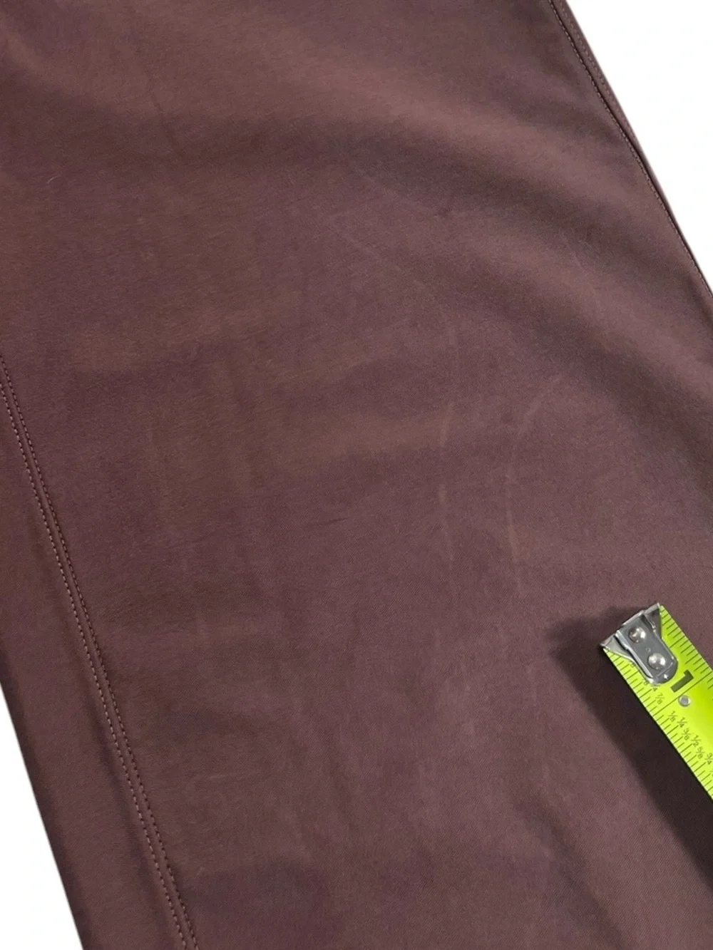 Lululemon City Sleek 5 Pocket Wide-Leg High-Rise Pant Utilitech Roasted Brown